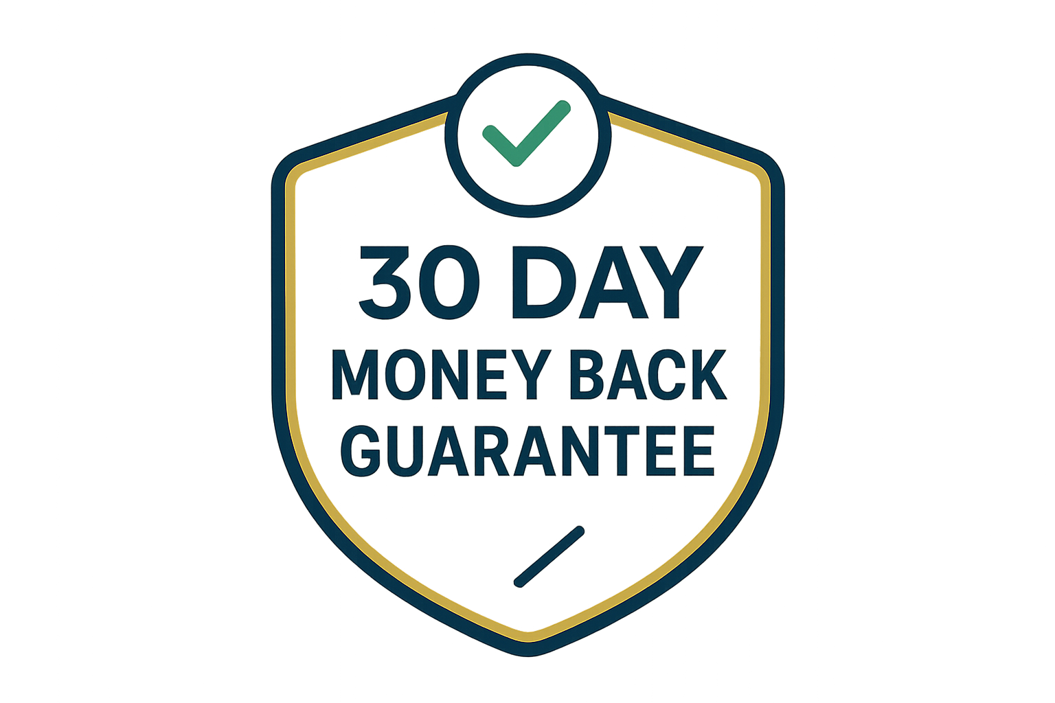 30 day money back guarantee